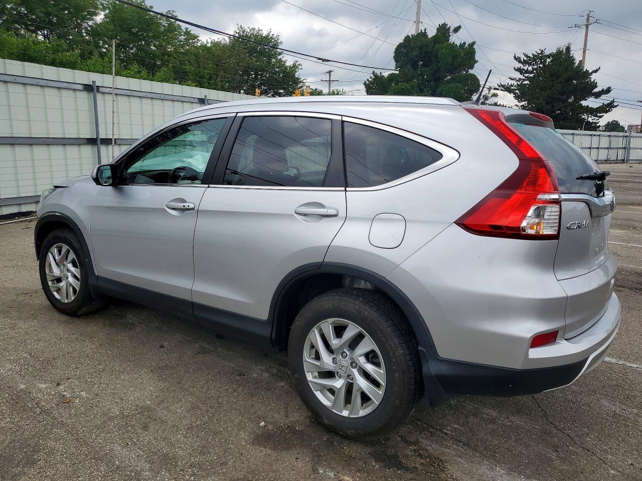 2015 Honda Cr-v Exl Silver vin: 5J6RM4H72FL098857