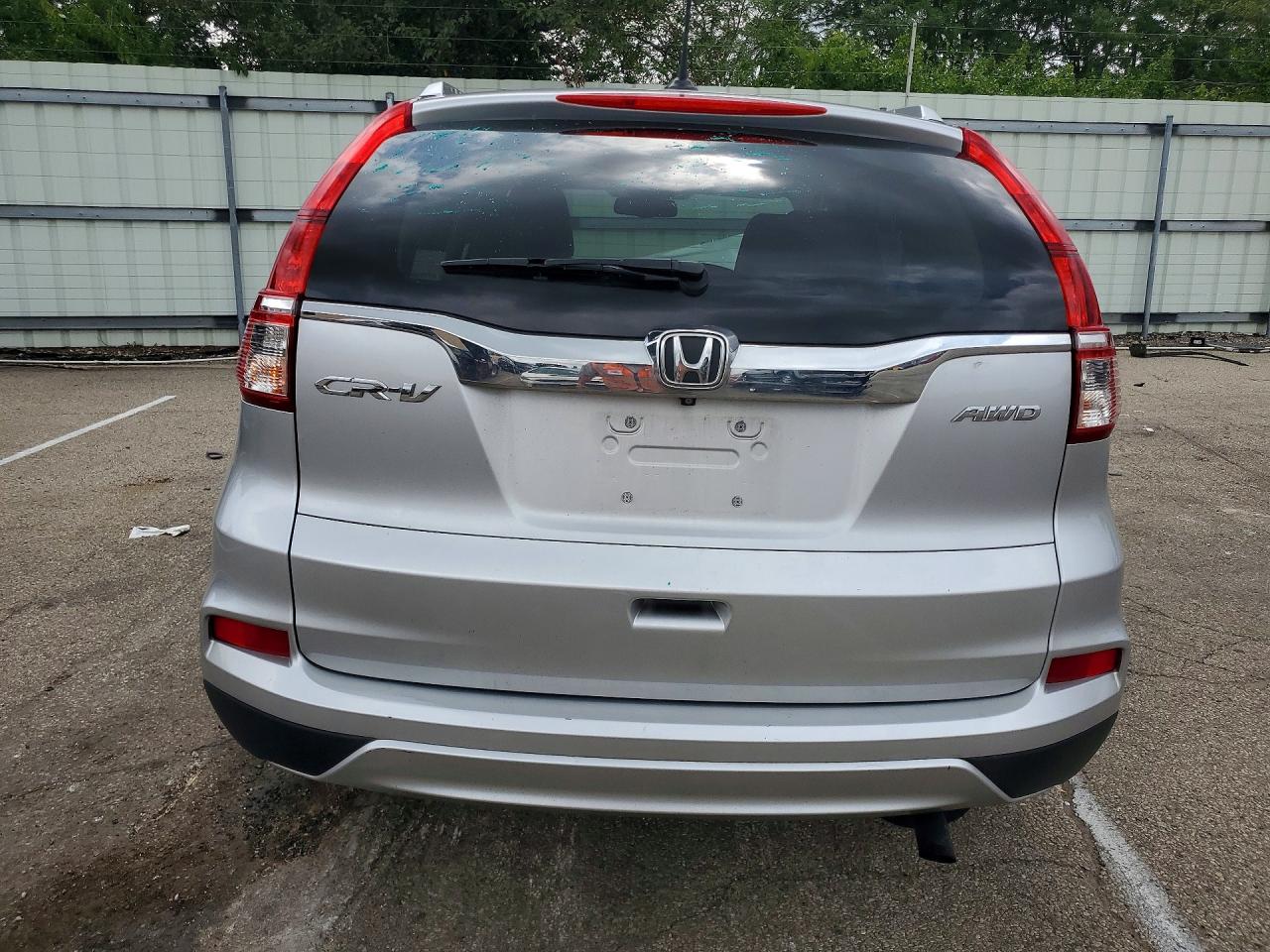 2015 Honda Cr-v Exl Silver vin: 5J6RM4H72FL098857