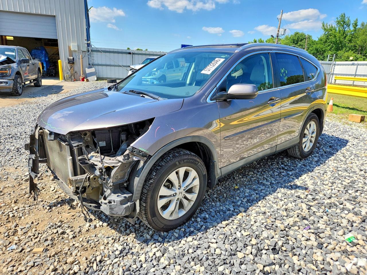 2012 Honda Cr-v Exl Gray vin: 5J6RM4H73CL011818