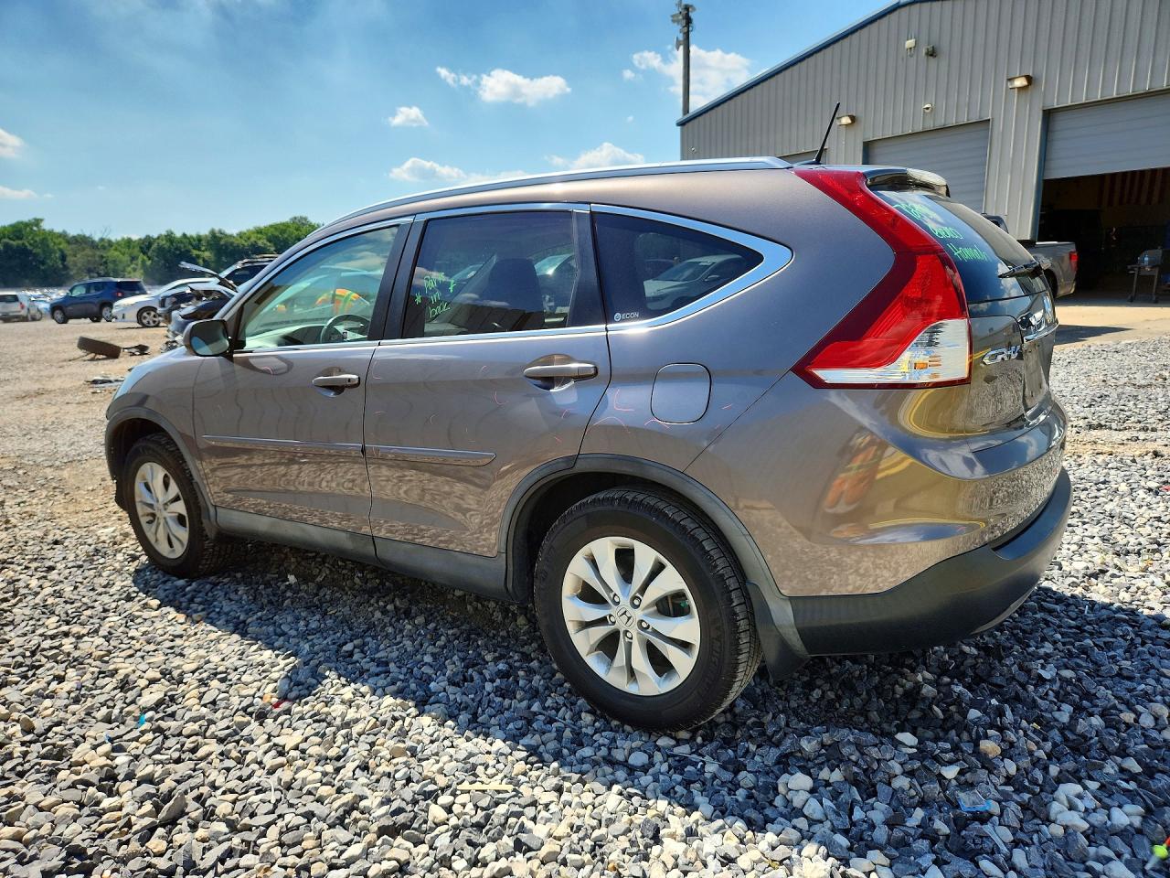 2012 Honda Cr-v Exl Gray vin: 5J6RM4H73CL011818