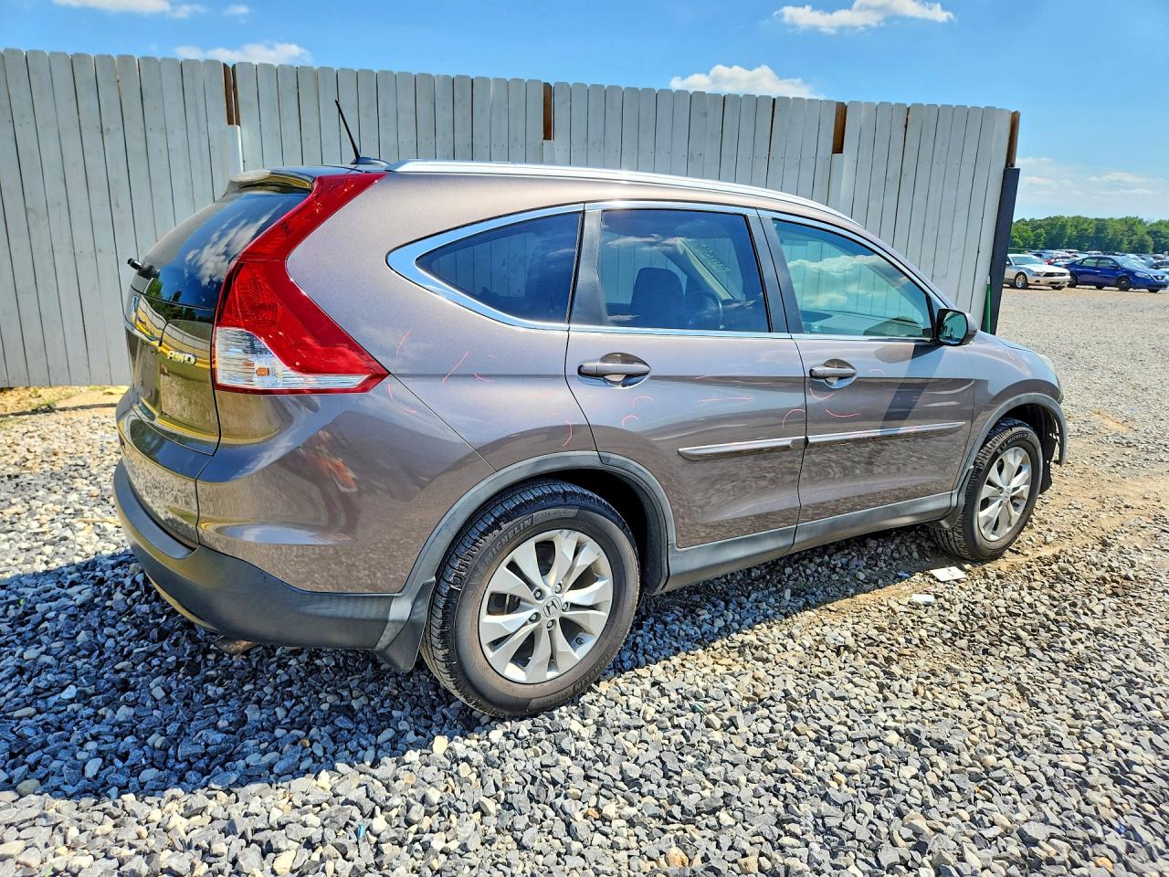 2012 Honda Cr-v Exl Gray vin: 5J6RM4H73CL011818