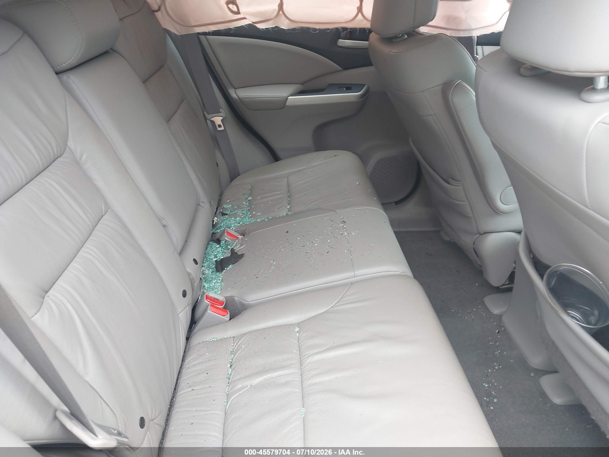 2012 Honda Cr-v Ex-l Фиолетовый vin: 5J6RM4H73CL022544