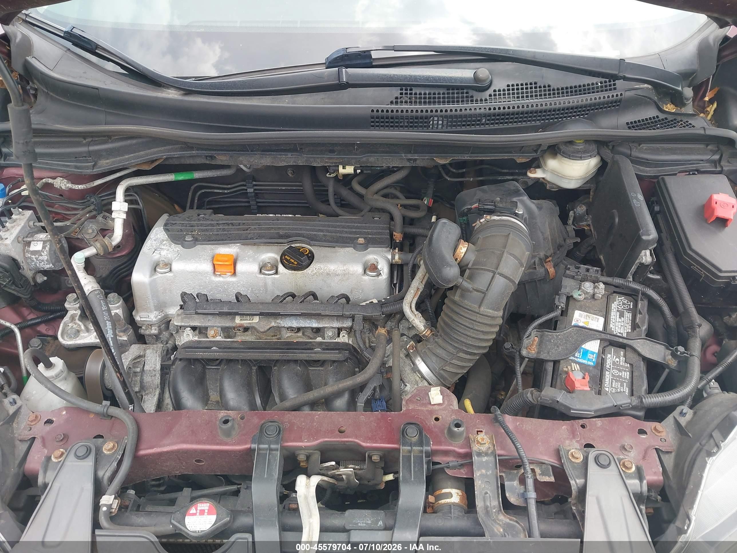2012 Honda Cr-v Ex-l Фиолетовый vin: 5J6RM4H73CL022544