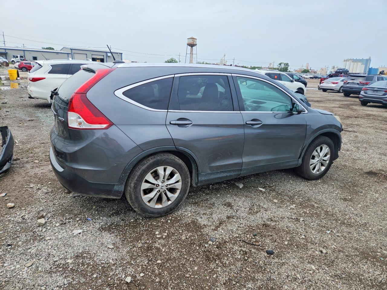 2012 Honda Cr-v Exl Gray vin: 5J6RM4H73CL023791