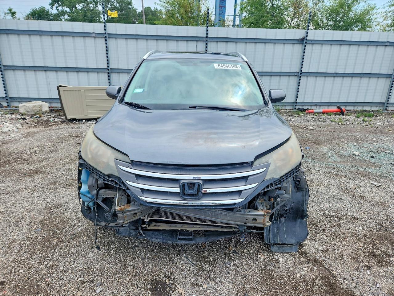 2012 Honda Cr-v Exl Gray vin: 5J6RM4H73CL023791