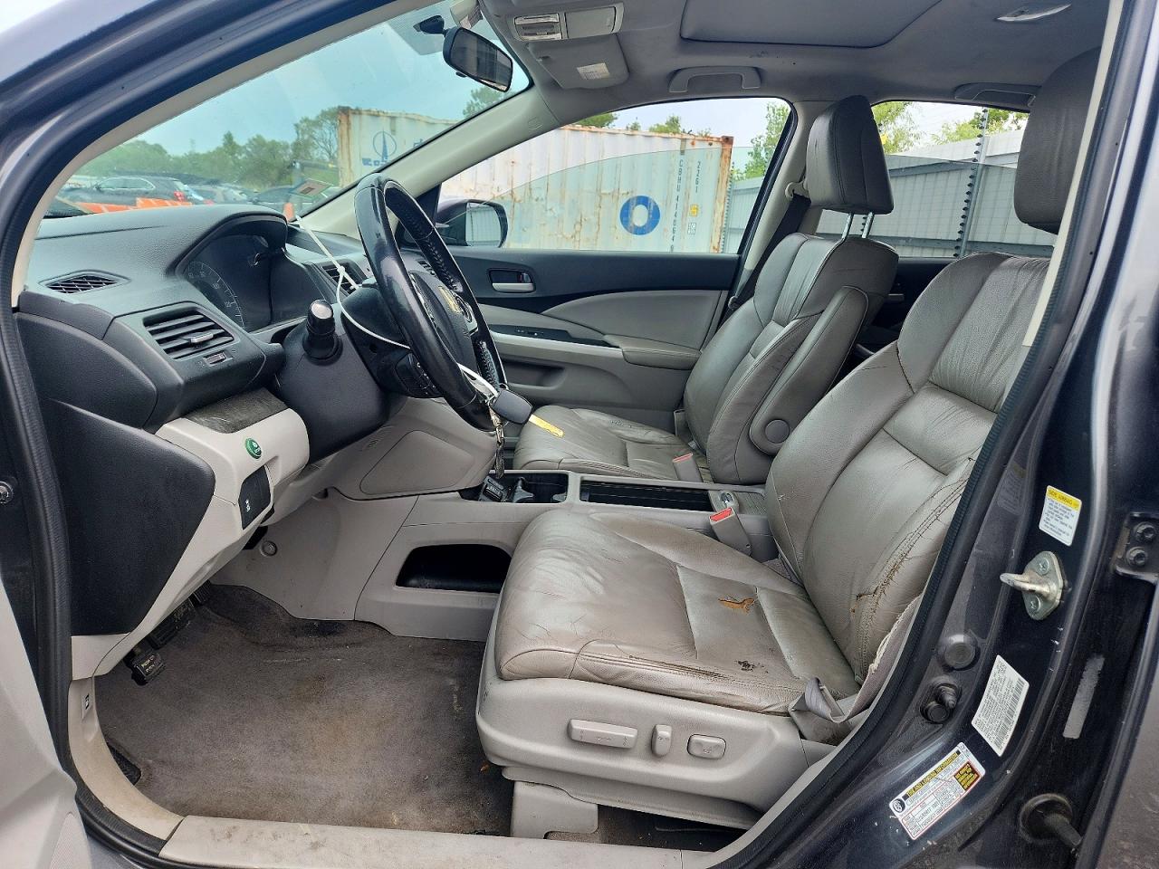 2012 Honda Cr-v Exl Gray vin: 5J6RM4H73CL023791