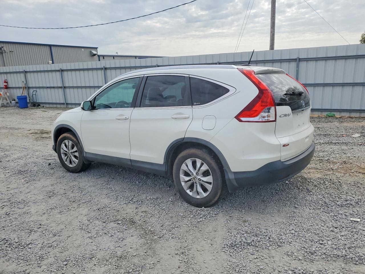 2012 Honda Cr-v Exl White vin: 5J6RM4H73CL047301