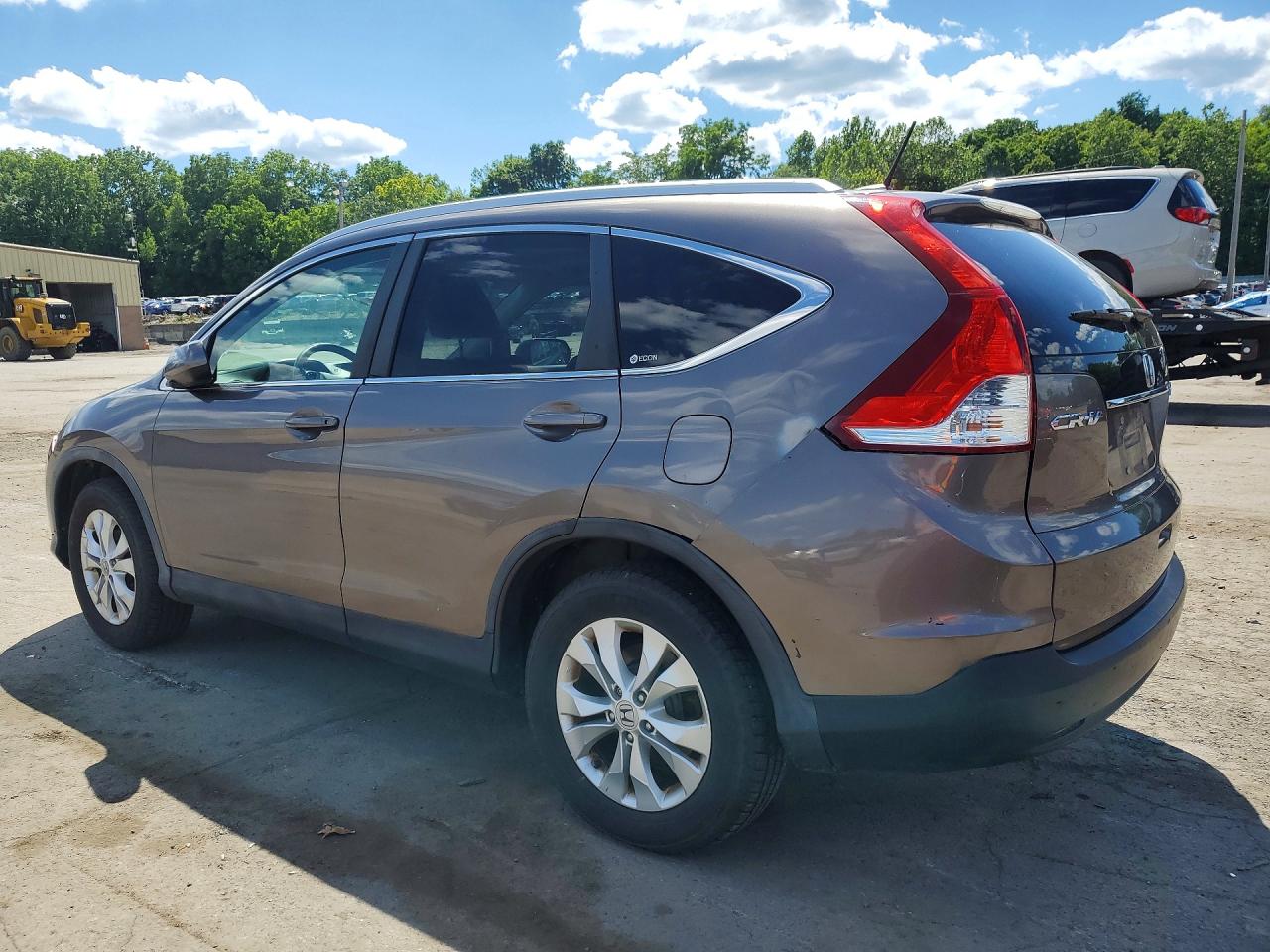 2012 Honda Cr-v Exl Gray vin: 5J6RM4H73CL055799