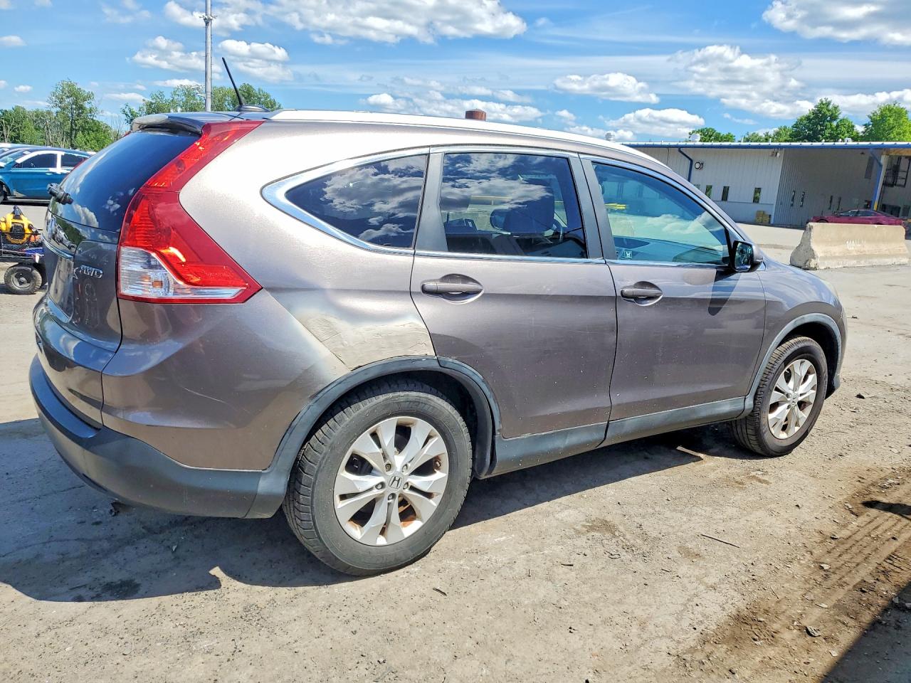 2012 Honda Cr-v Exl Gray vin: 5J6RM4H73CL055799