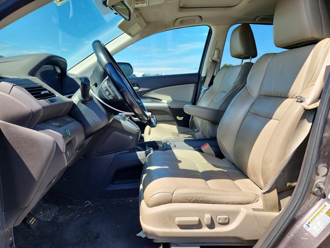 2013 Honda Cr-v Exl Gray vin: 5J6RM4H73DL000058