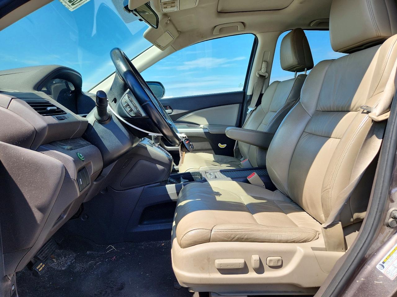 2013 Honda Cr-v Exl Gray vin: 5J6RM4H73DL000058