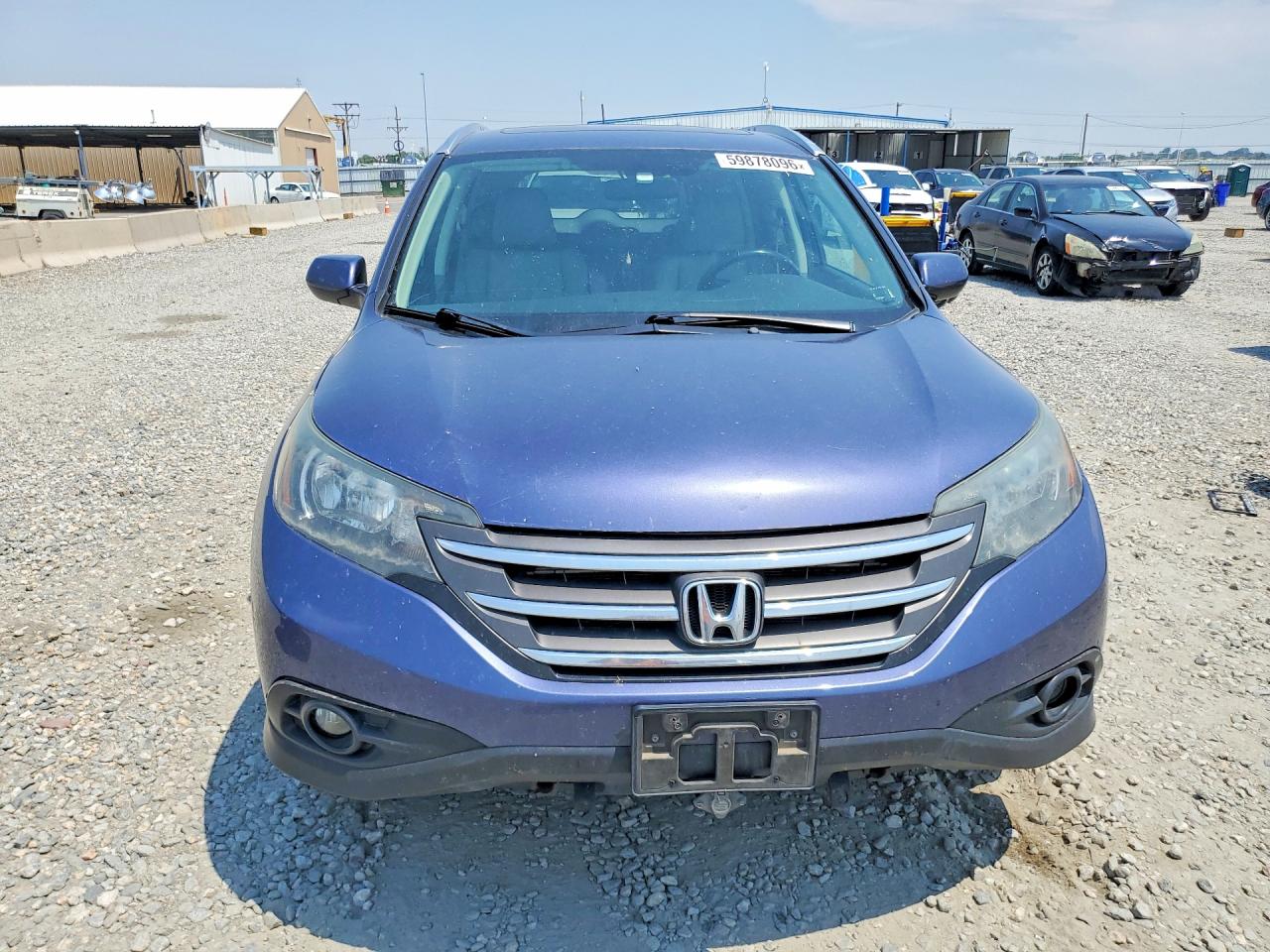 2013 Honda Cr-v Exl Silver vin: 5J6RM4H73DL000092