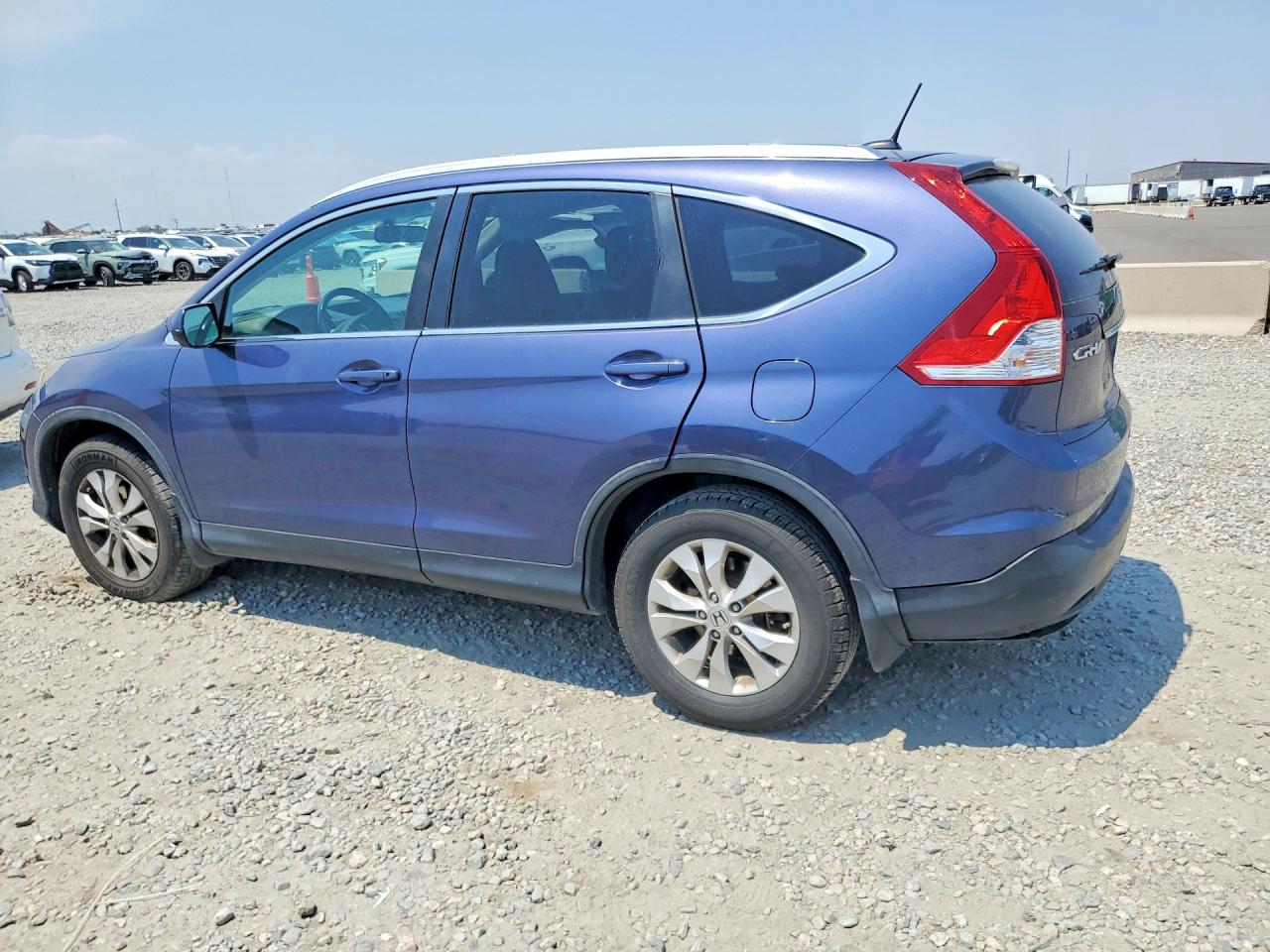 2013 Honda Cr-v Exl Silver vin: 5J6RM4H73DL000092