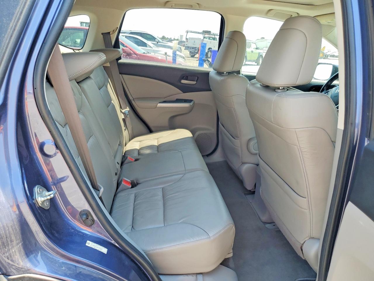 2013 Honda Cr-v Exl Silver vin: 5J6RM4H73DL000092