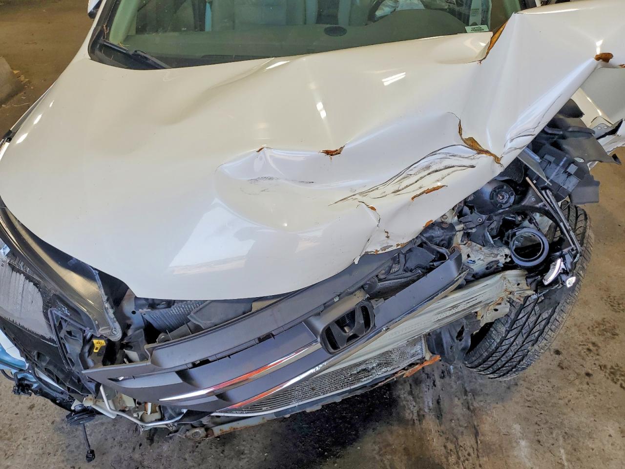 2013 Honda Cr-v Exl White vin: 5J6RM4H73DL007916