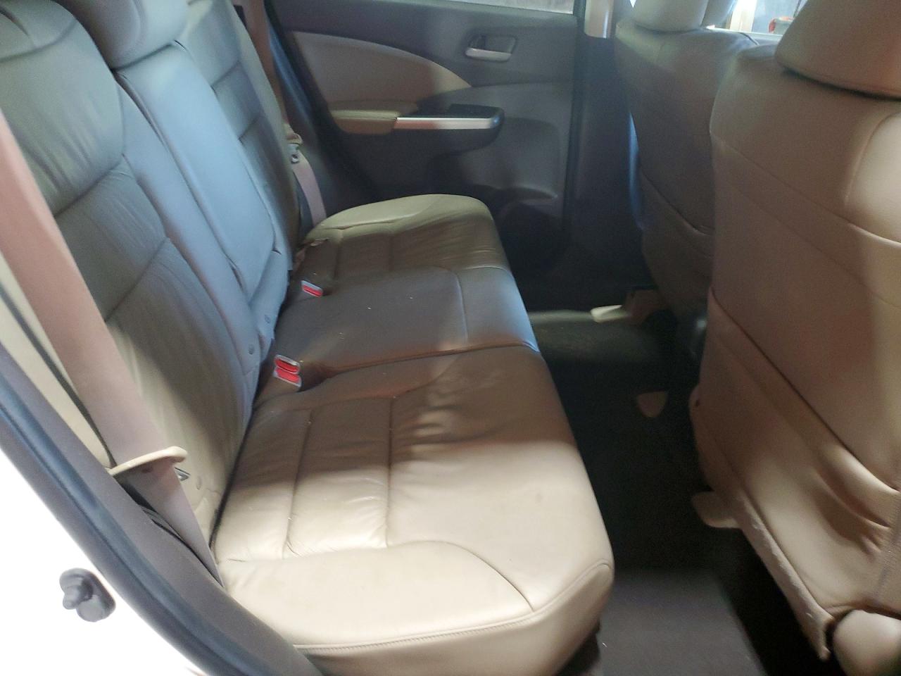 2013 Honda Cr-v Exl White vin: 5J6RM4H73DL007916