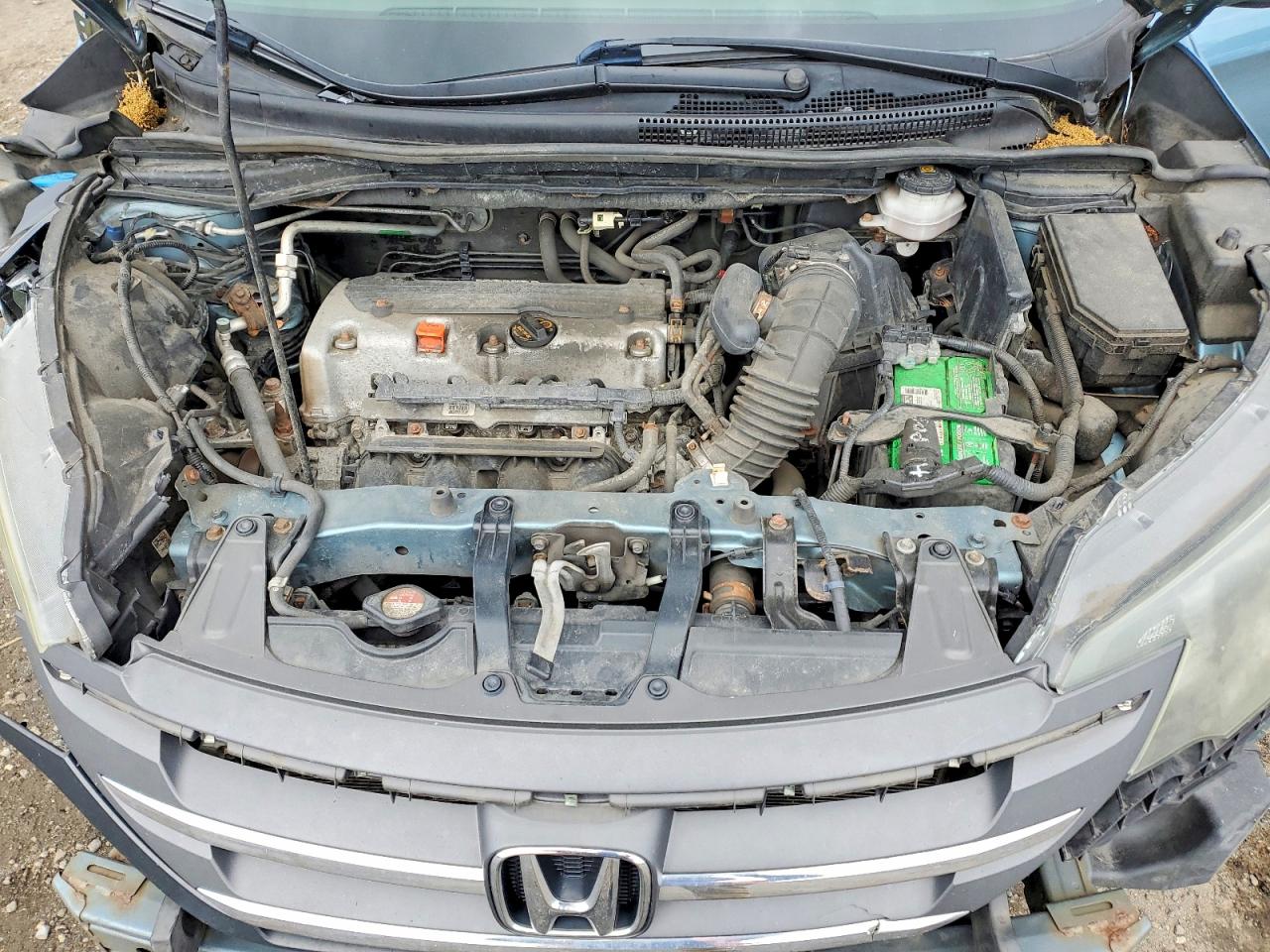 2013 Honda Cr-v Exl Green vin: 5J6RM4H73DL009603