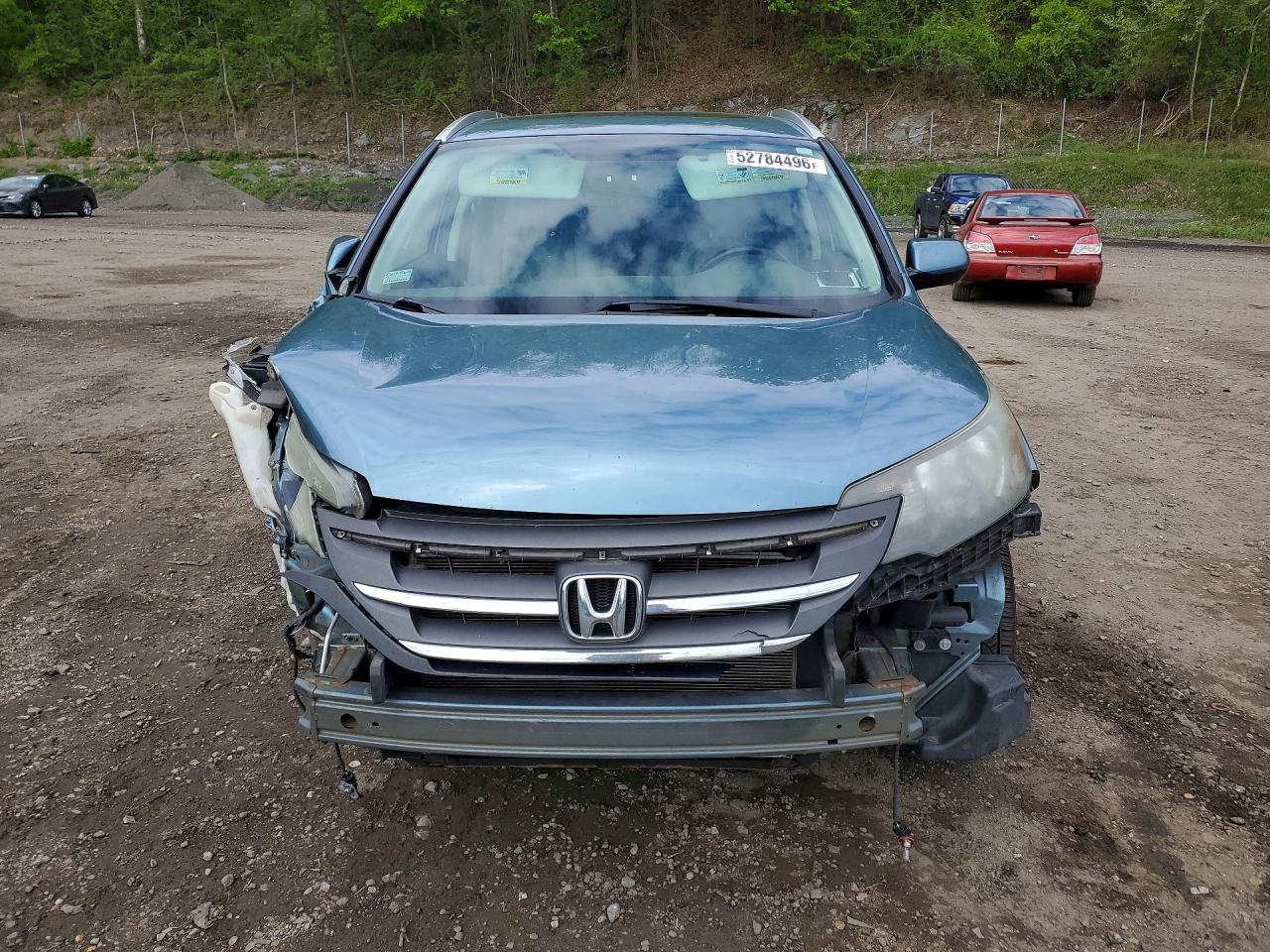2013 Honda Cr-v Exl Green vin: 5J6RM4H73DL009603