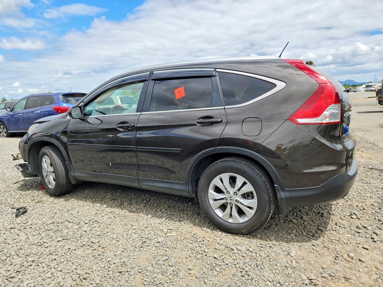 2013 Honda Cr-v Exl Brown vin: 5J6RM4H73DL010301