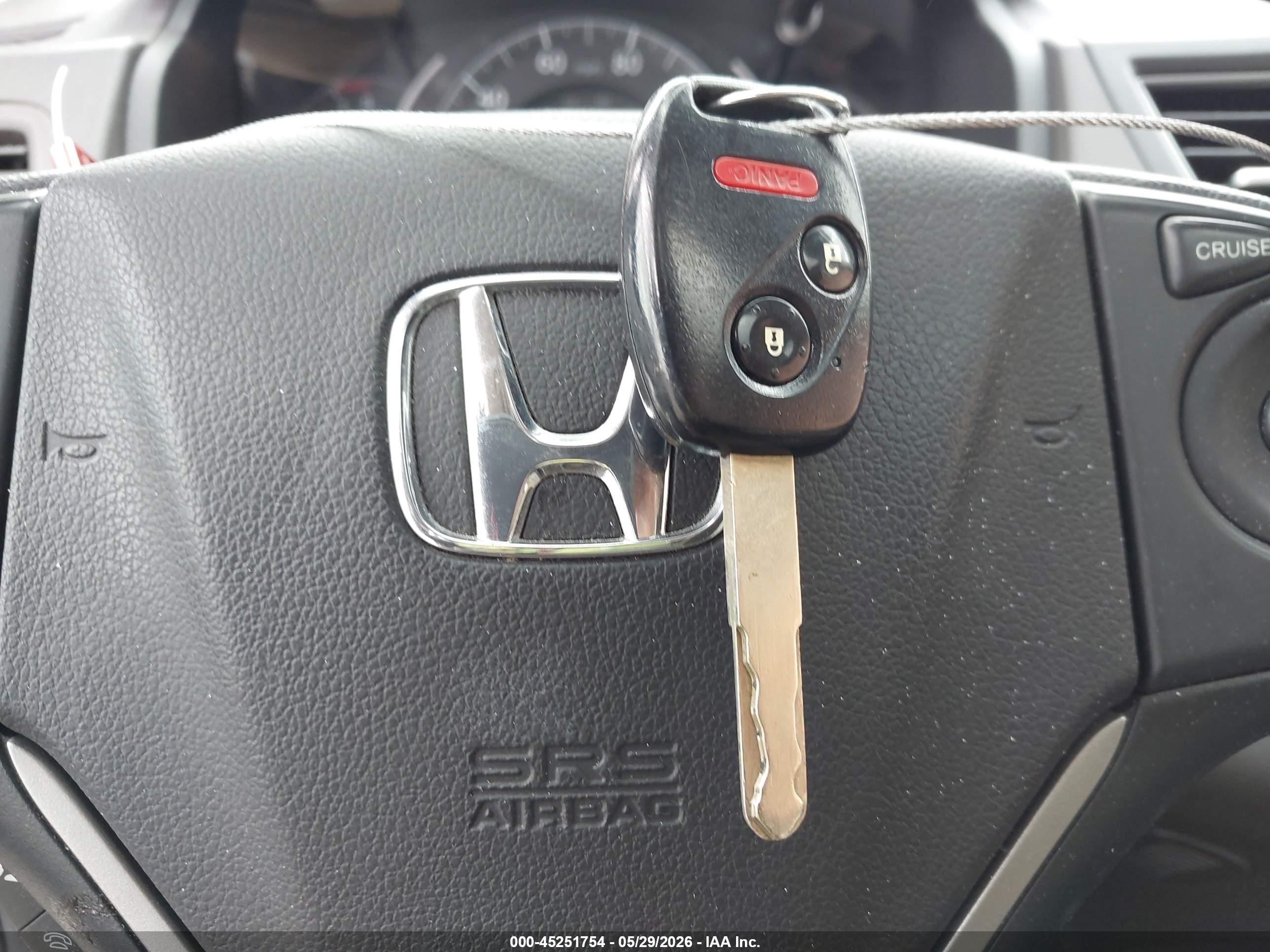 2013 Honda Cr-v Ex-l Blue vin: 5J6RM4H73DL011853