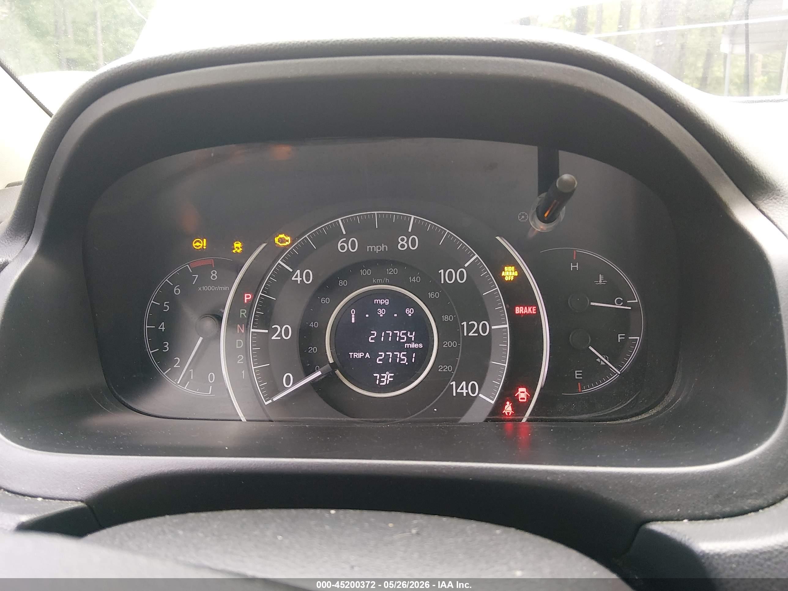 2013 Honda Cr-v Ex-l White vin: 5J6RM4H73DL031066