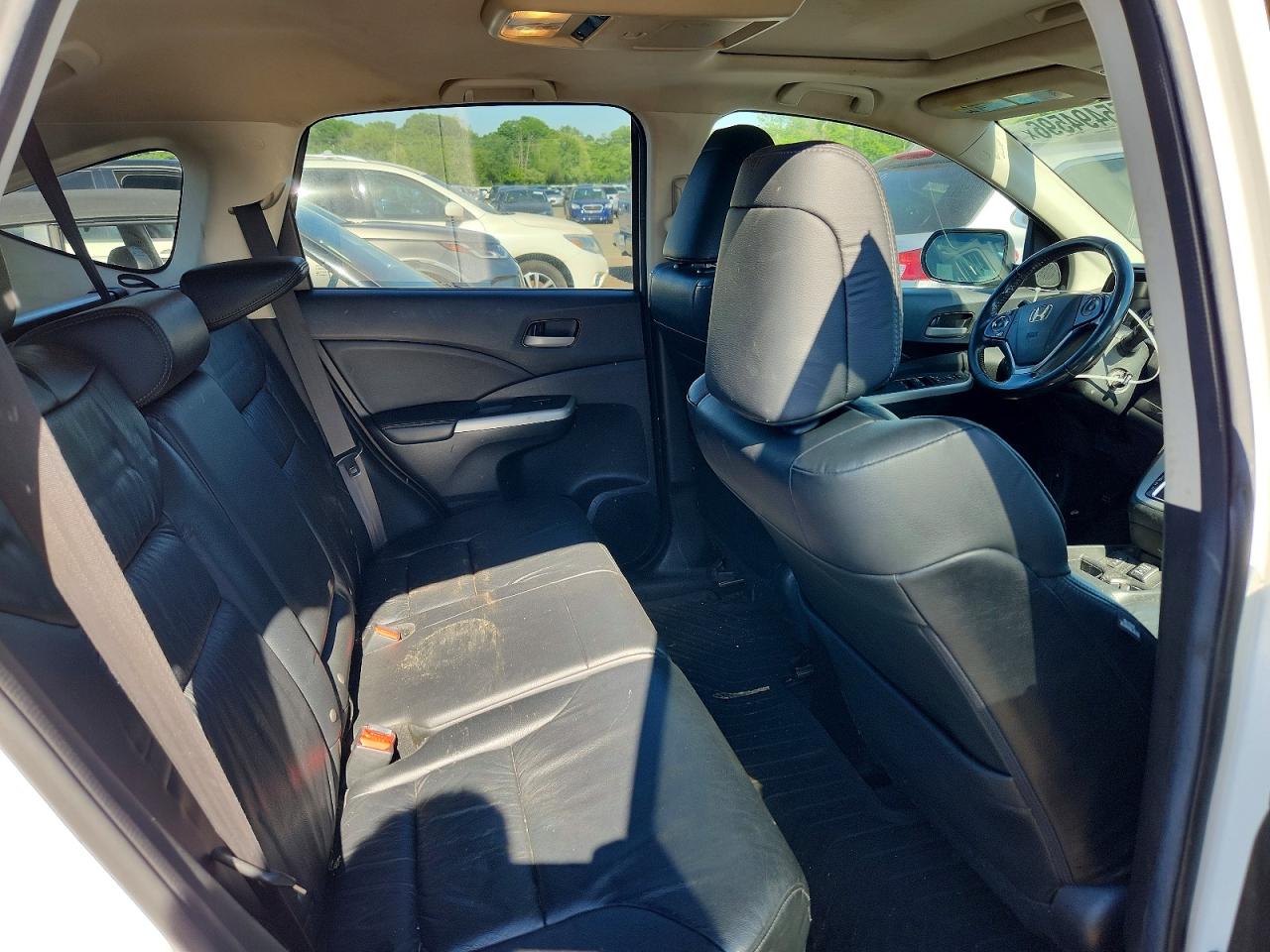 2013 Honda Cr-v Exl Белый vin: 5J6RM4H73DL033982