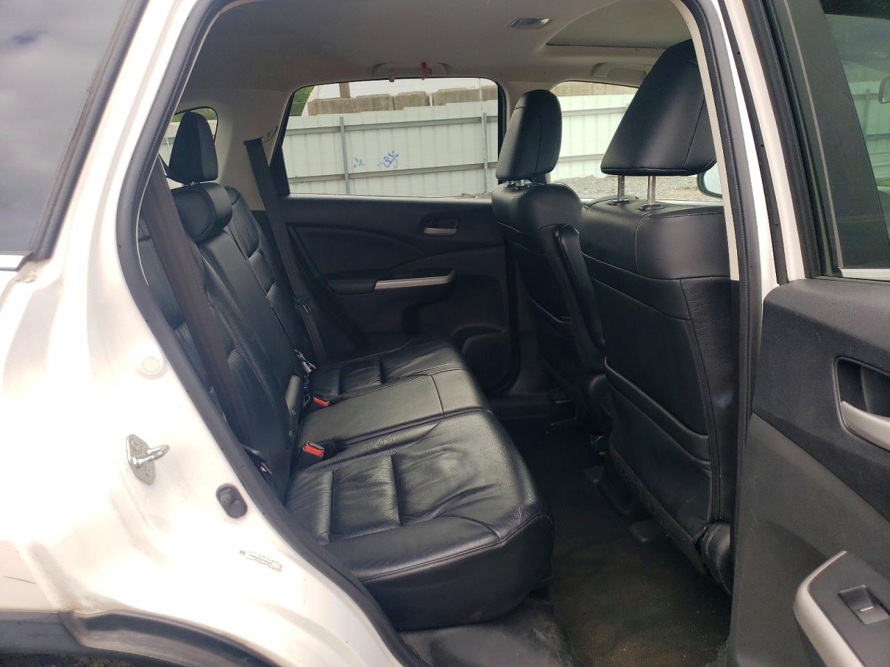 2013 Honda Cr-v Exl White vin: 5J6RM4H73DL049745