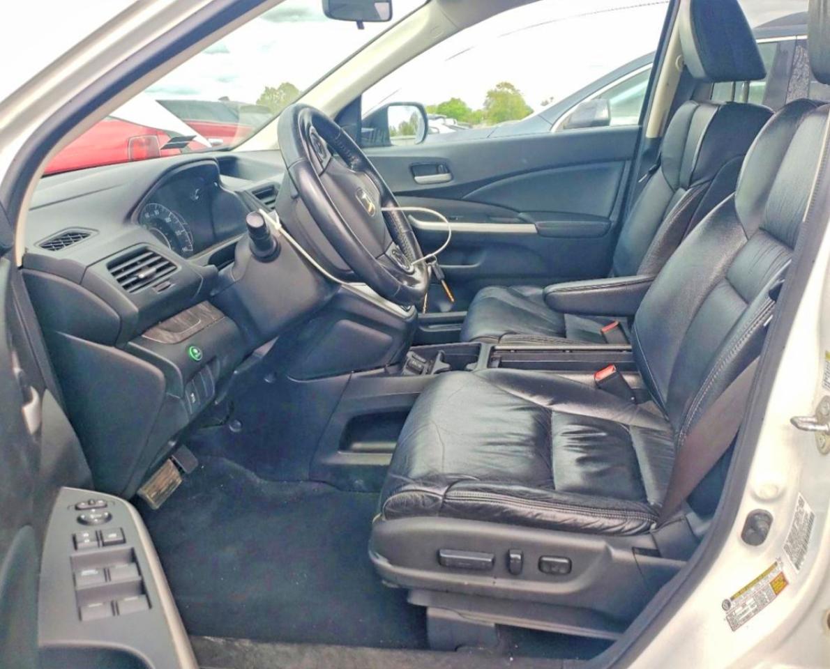 2013 Honda Cr-v Exl White vin: 5J6RM4H73DL049745