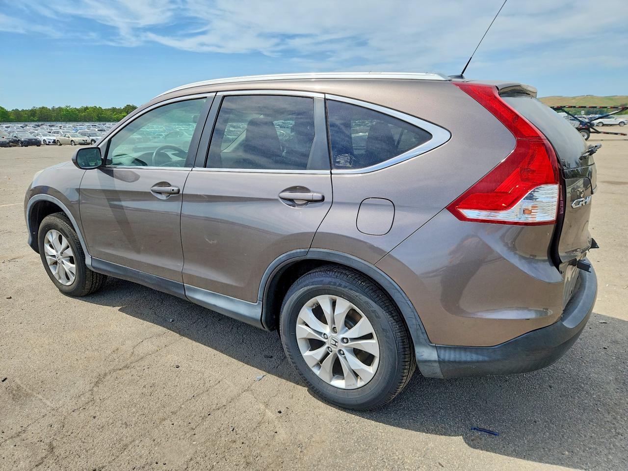 2013 Honda Cr-v Exl Tan vin: 5J6RM4H73DL062608