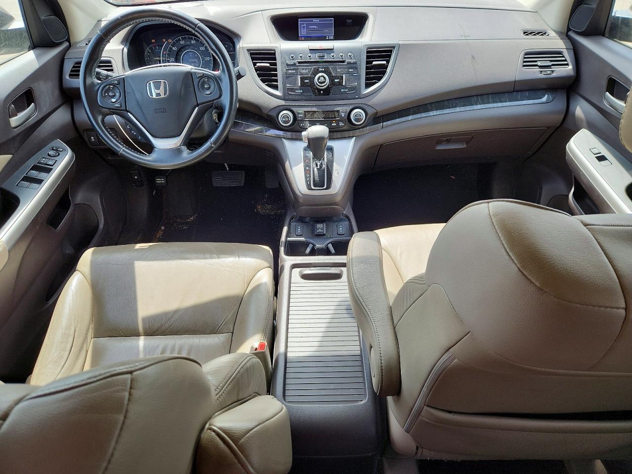 2013 Honda Cr-v Exl Tan vin: 5J6RM4H73DL062608