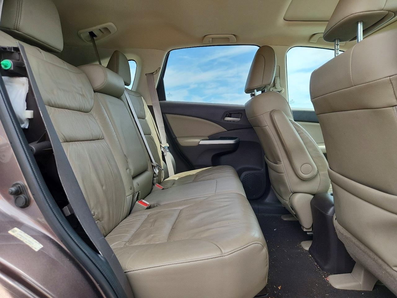 2013 Honda Cr-v Exl Tan vin: 5J6RM4H73DL062608