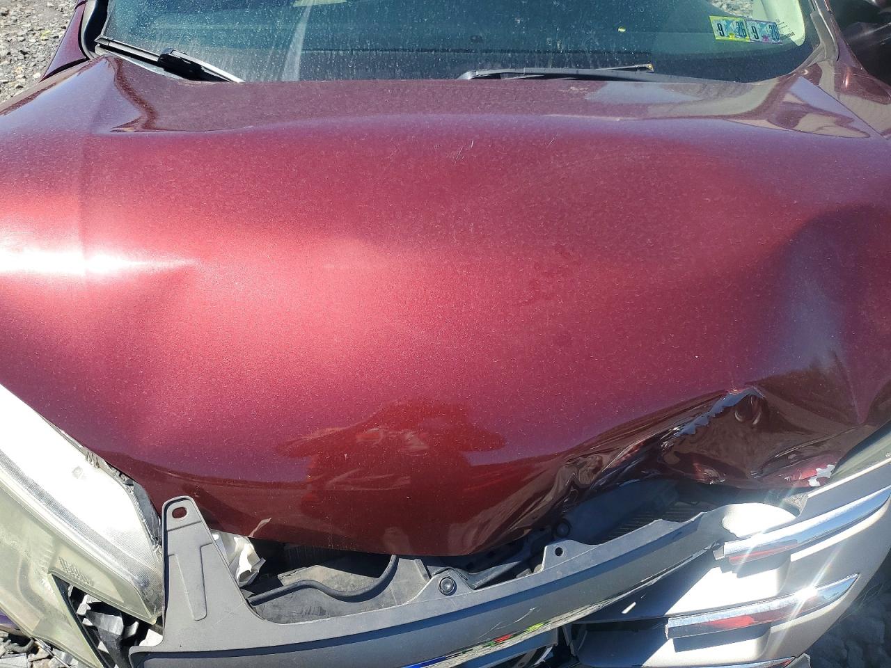 2013 Honda Cr-v Exl Бордовый vin: 5J6RM4H73DL067159