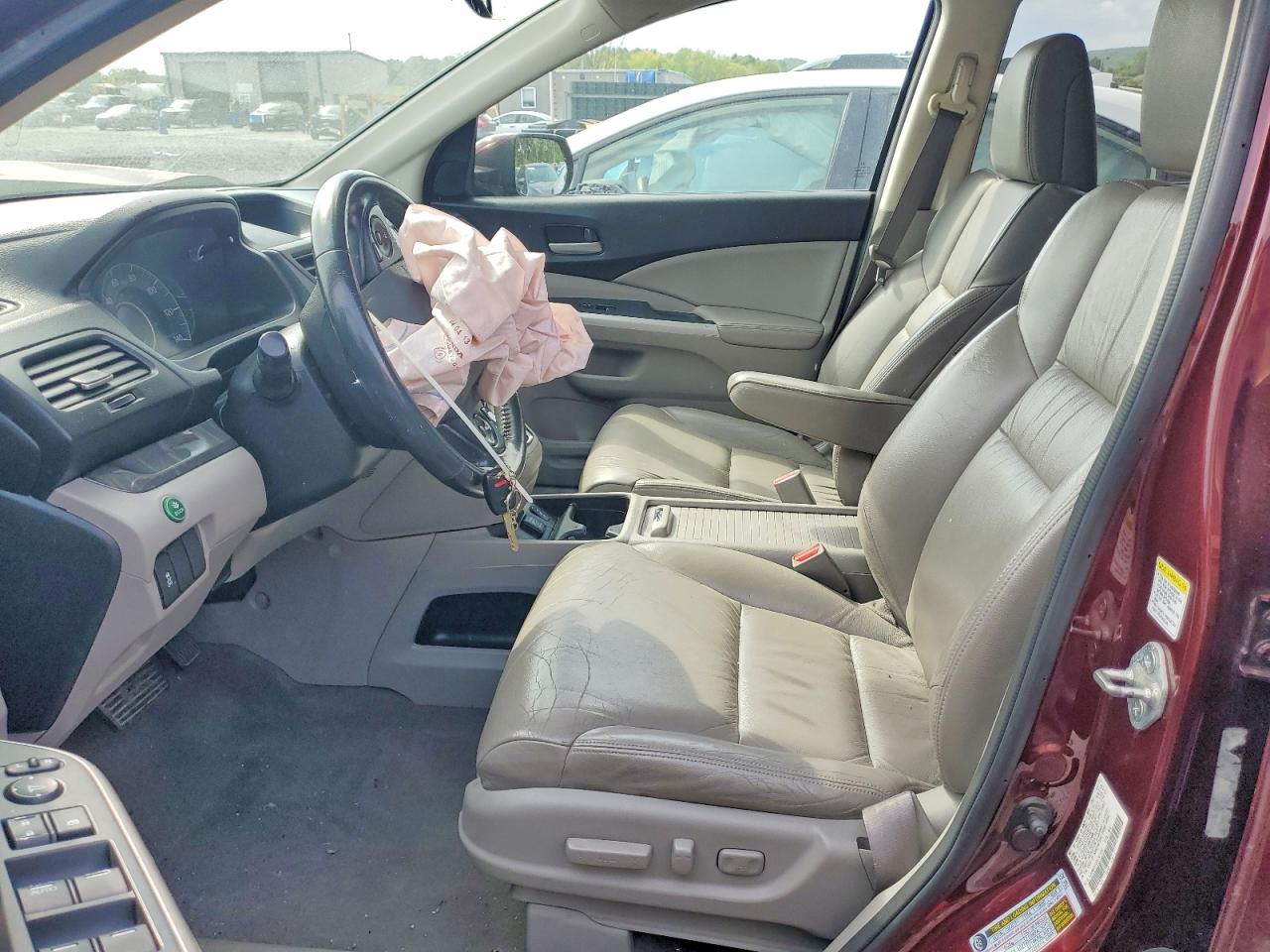 2013 Honda Cr-v Exl Бордовый vin: 5J6RM4H73DL067159
