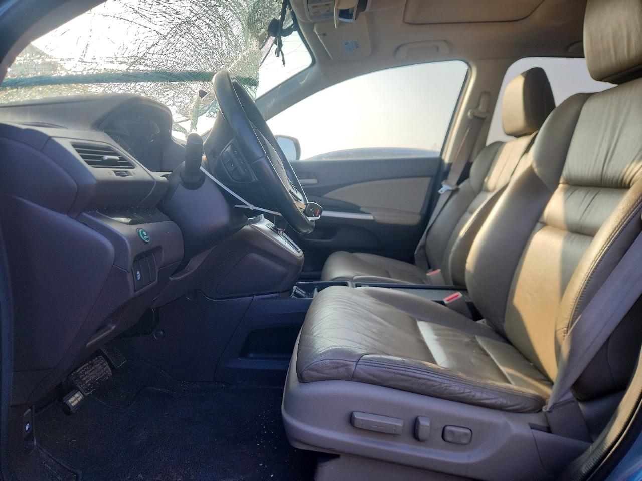 2013 Honda Cr-v Exl Blue vin: 5J6RM4H73DL067324