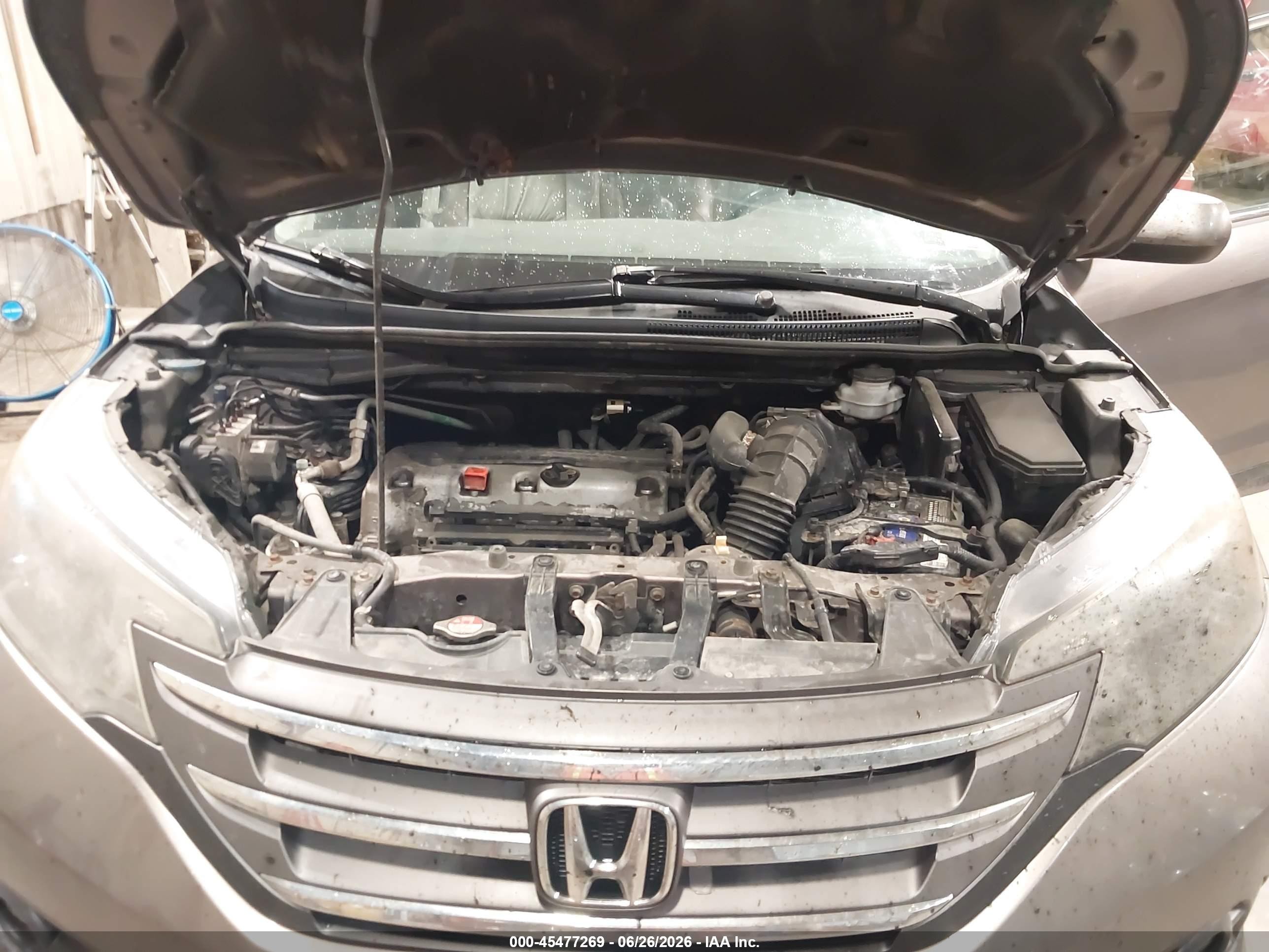 2013 Honda Cr-v Ex-l Brown vin: 5J6RM4H73DL070966