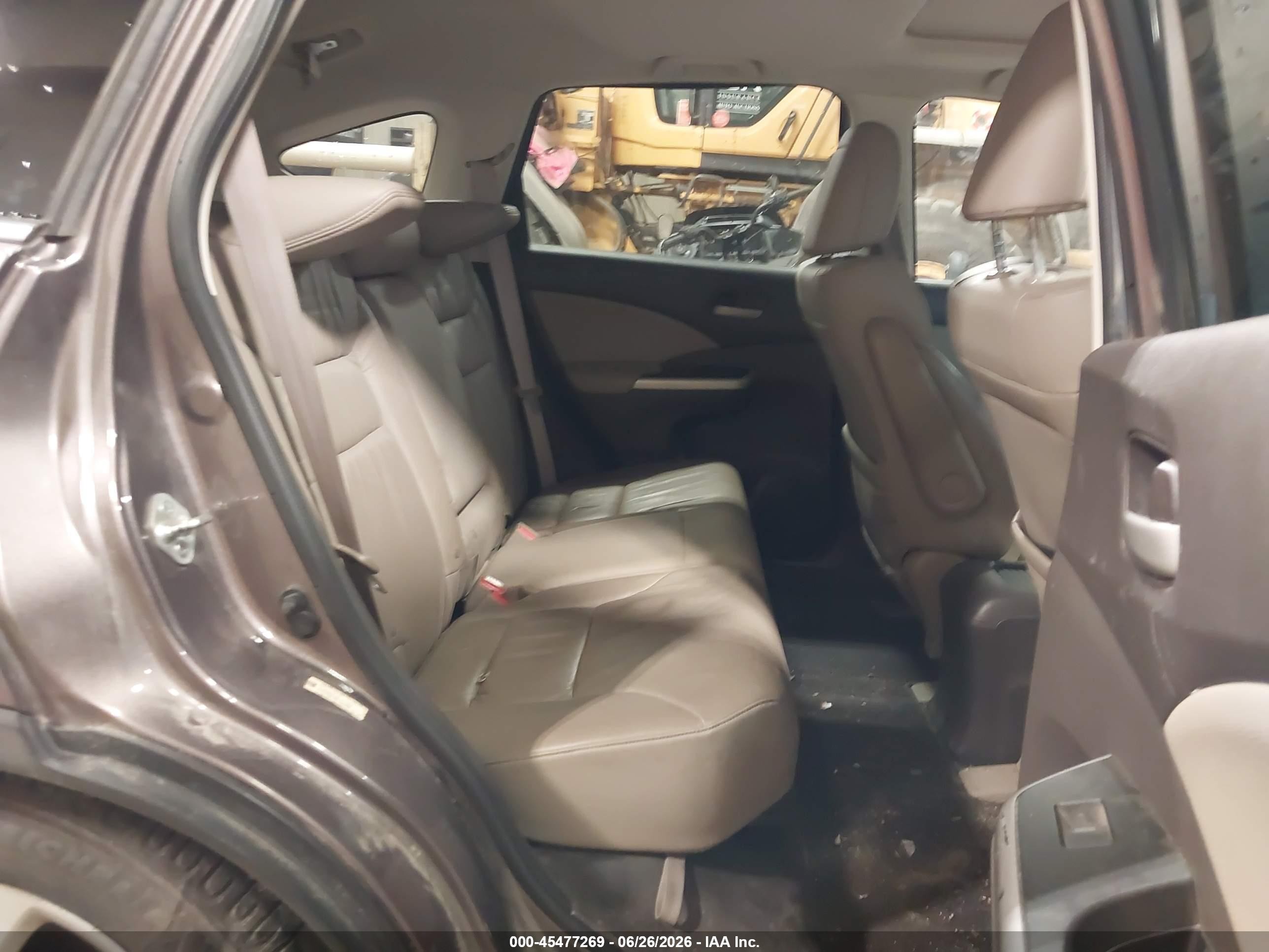 2013 Honda Cr-v Ex-l Brown vin: 5J6RM4H73DL070966