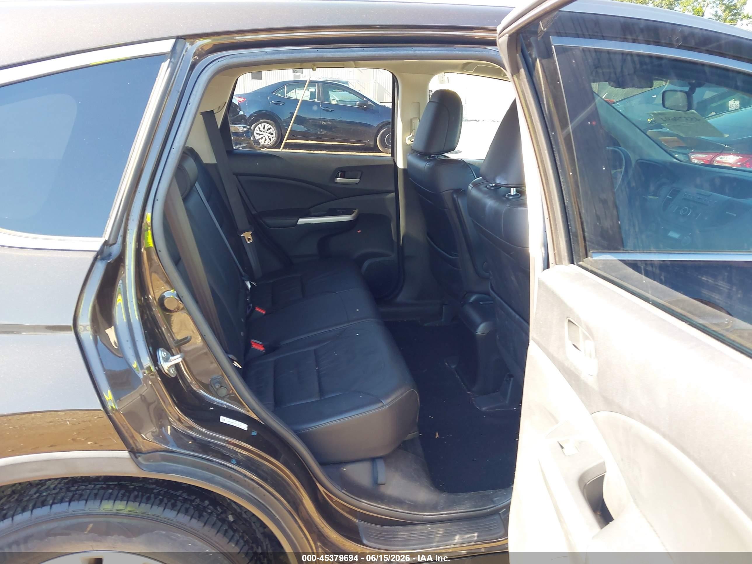 2013 Honda Cr-v Ex-l Brown vin: 5J6RM4H73DL075455