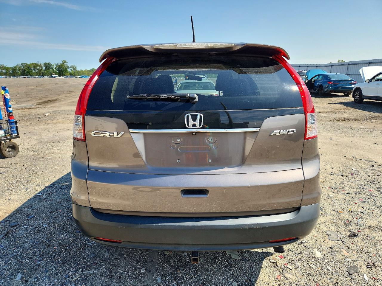 2014 Honda Cr-v Exl Gray vin: 5J6RM4H73EL012485