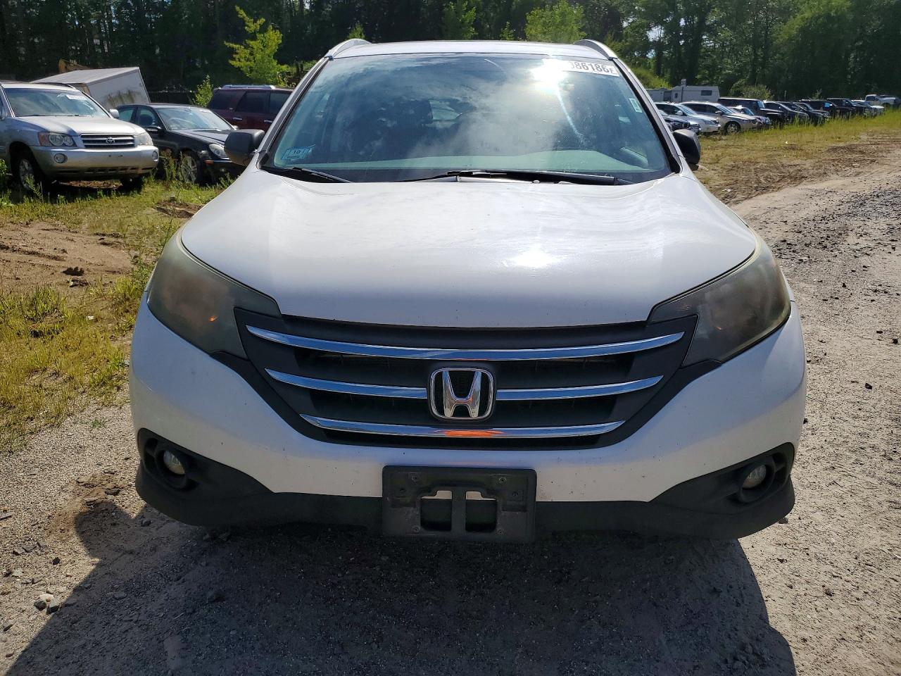 2014 Honda Cr-v Exl Белый vin: 5J6RM4H73EL018609