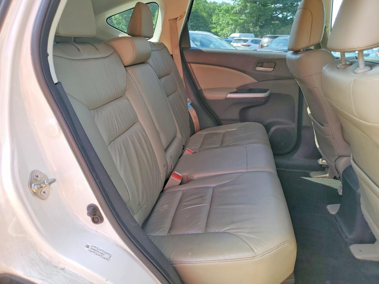 2014 Honda Cr-v Exl Белый vin: 5J6RM4H73EL018609
