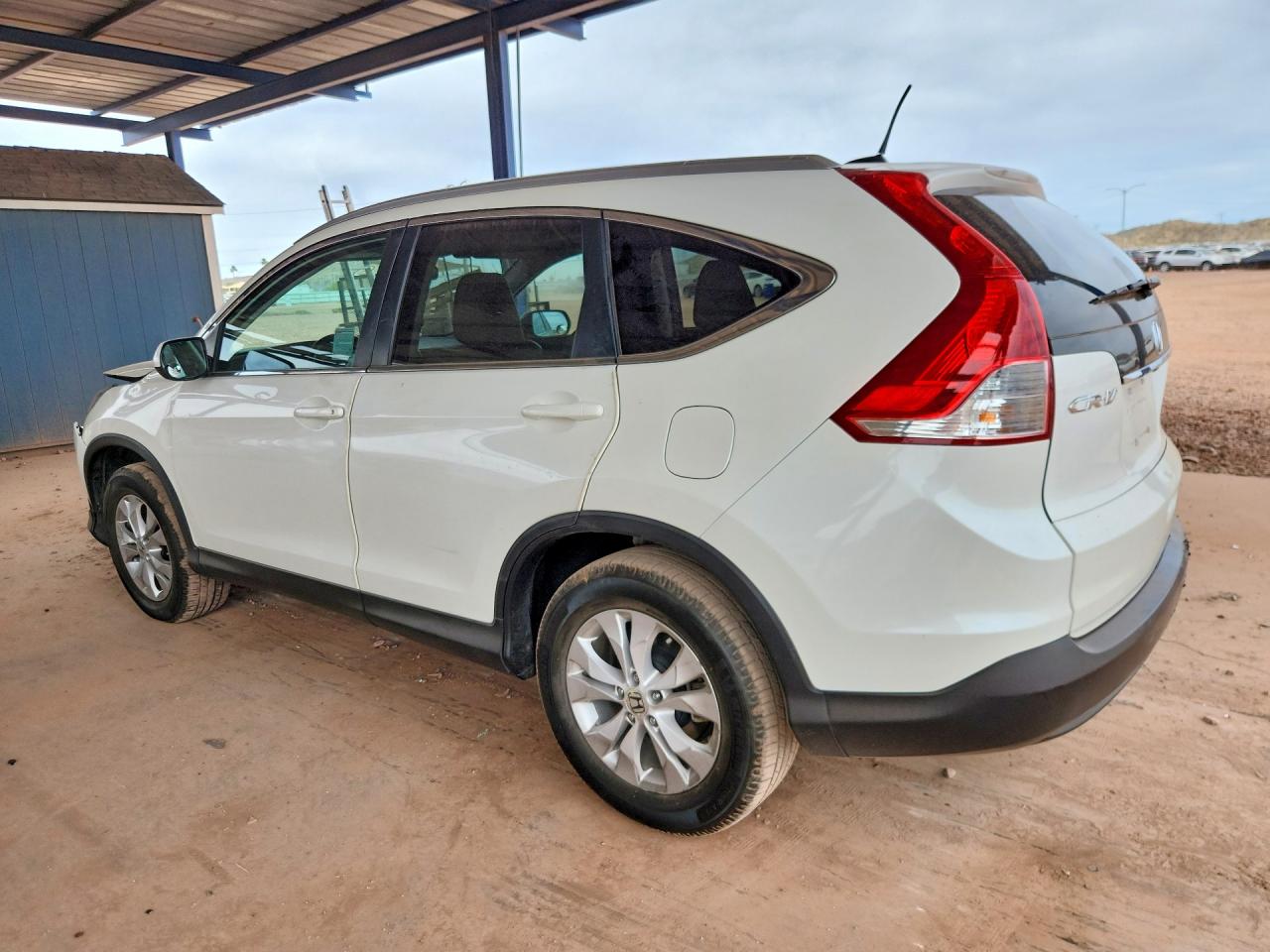 2014 Honda Cr-v Exl Белый vin: 5J6RM4H73EL044658