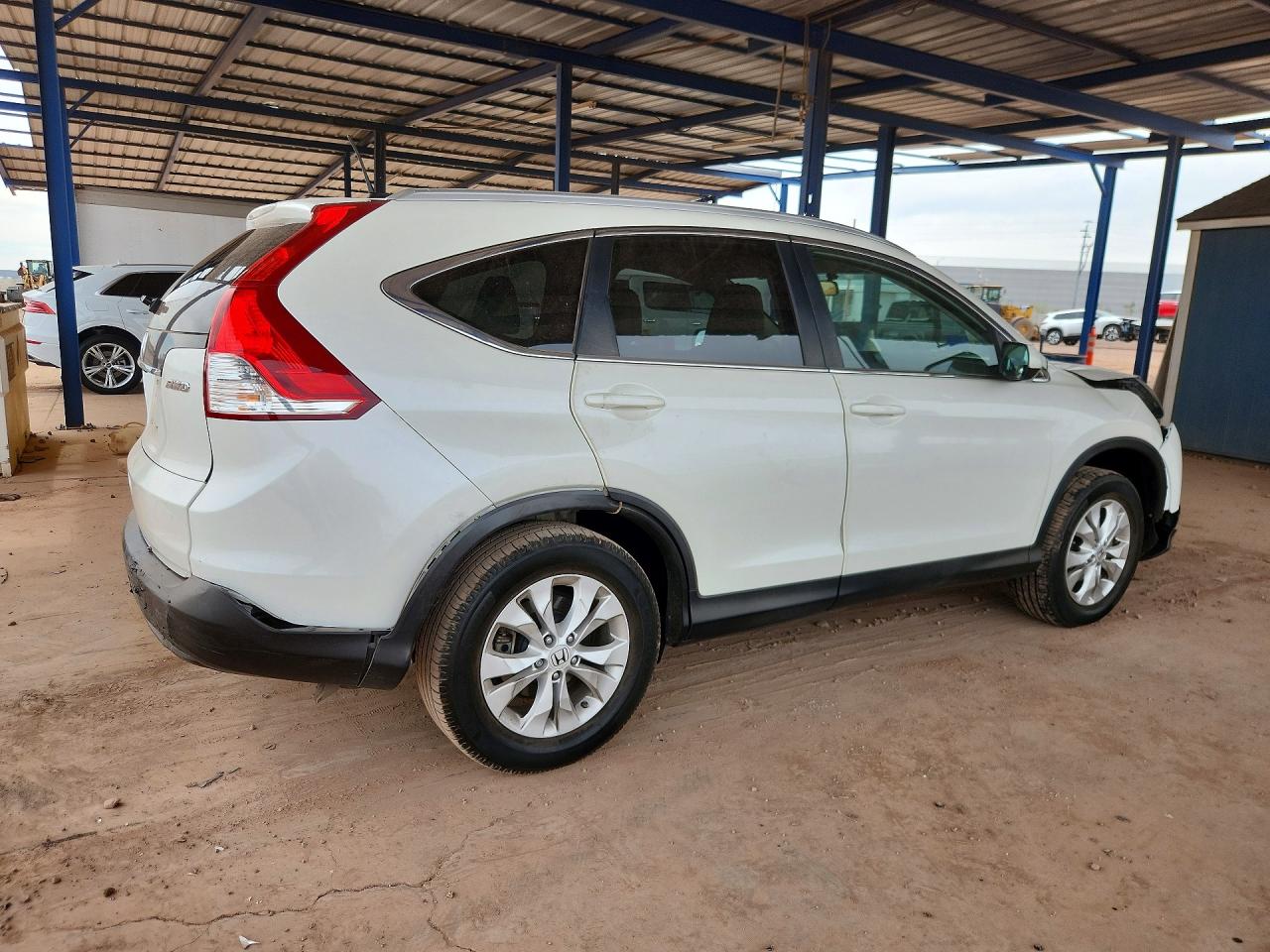 2014 Honda Cr-v Exl Белый vin: 5J6RM4H73EL044658