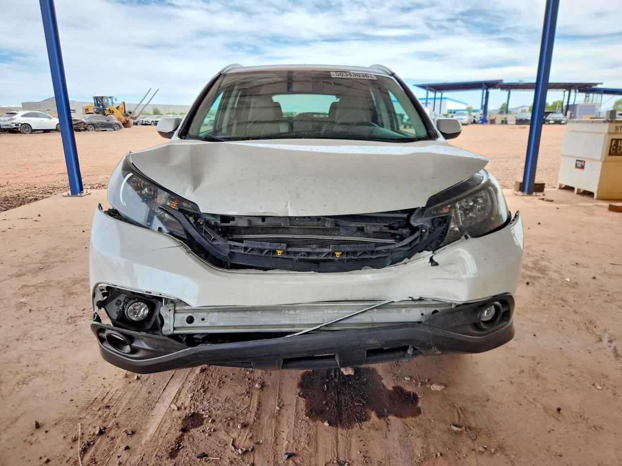 2014 Honda Cr-v Exl Белый vin: 5J6RM4H73EL044658