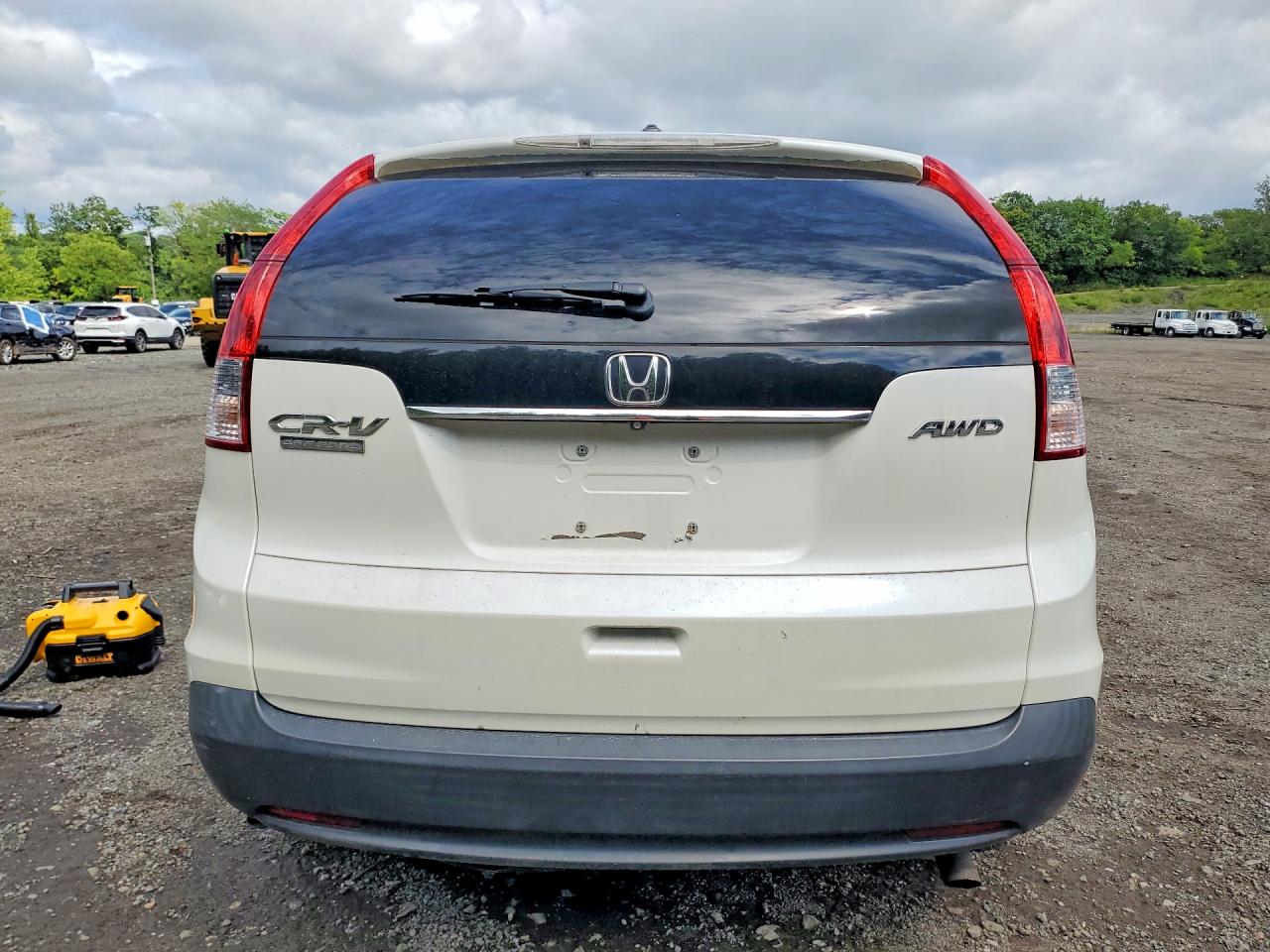 2014 Honda Cr-v Exl Белый vin: 5J6RM4H73EL063971