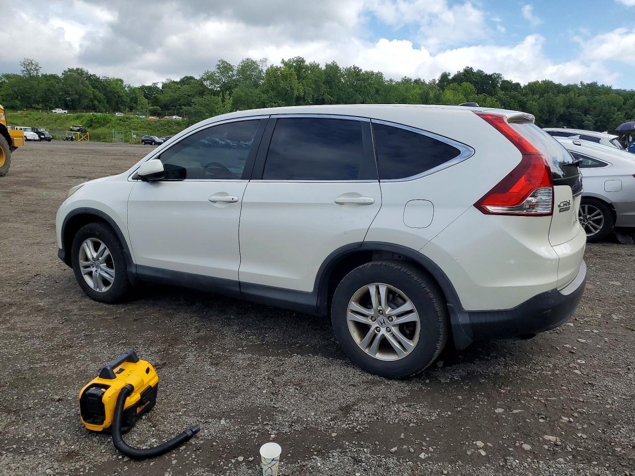 2014 Honda Cr-v Exl Белый vin: 5J6RM4H73EL063971