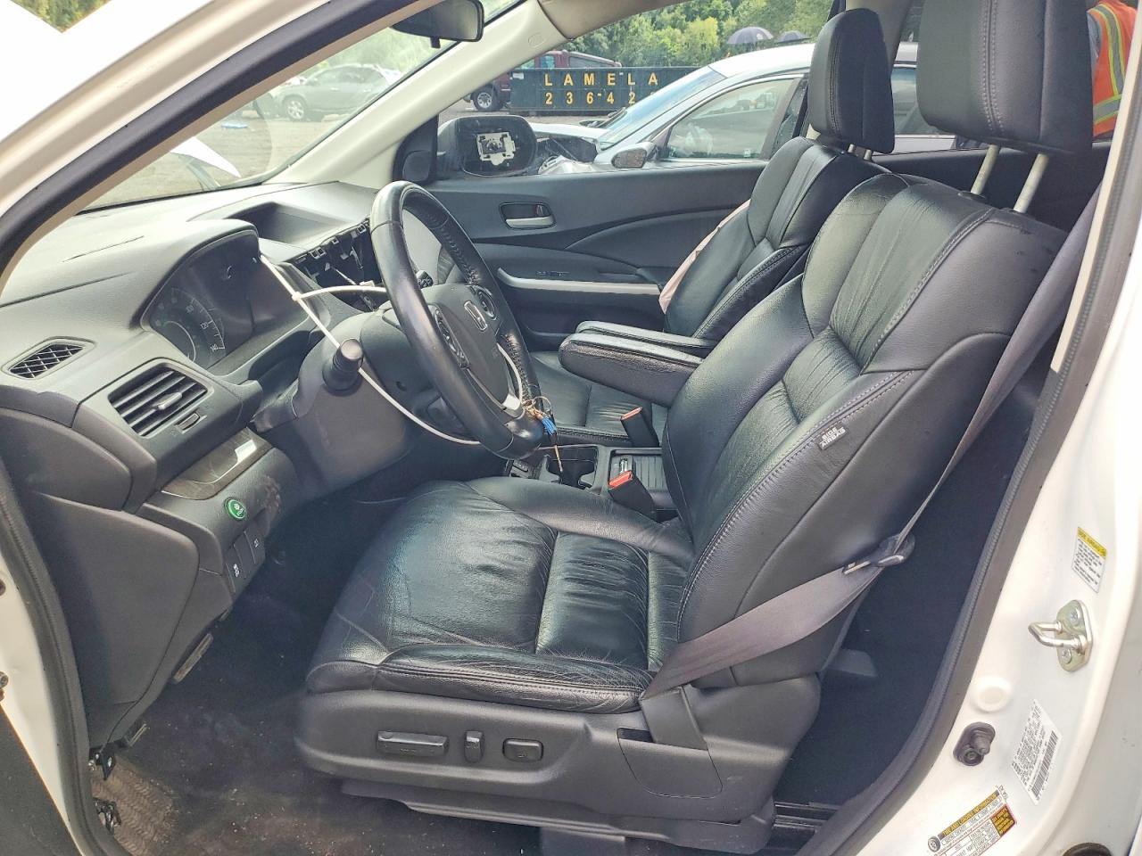 2014 Honda Cr-v Exl Белый vin: 5J6RM4H73EL063971