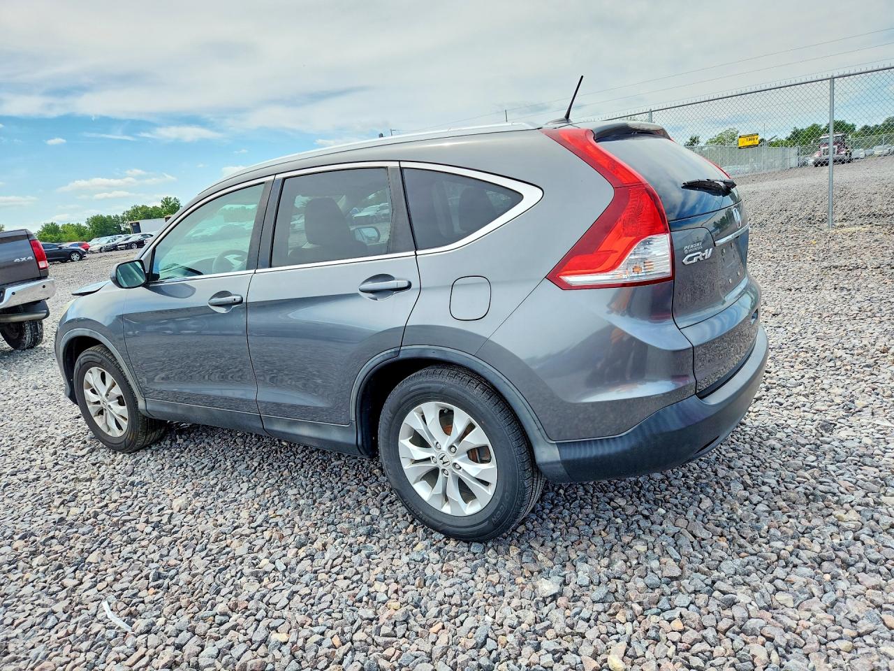 2014 Honda Cr-v Exl Gray vin: 5J6RM4H73EL085811