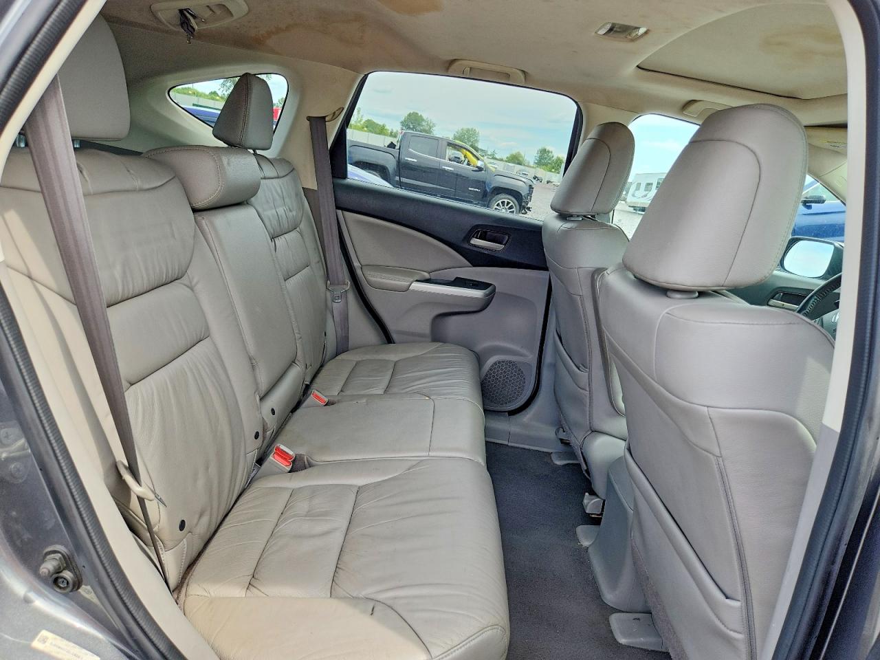 2014 Honda Cr-v Exl Gray vin: 5J6RM4H73EL085811