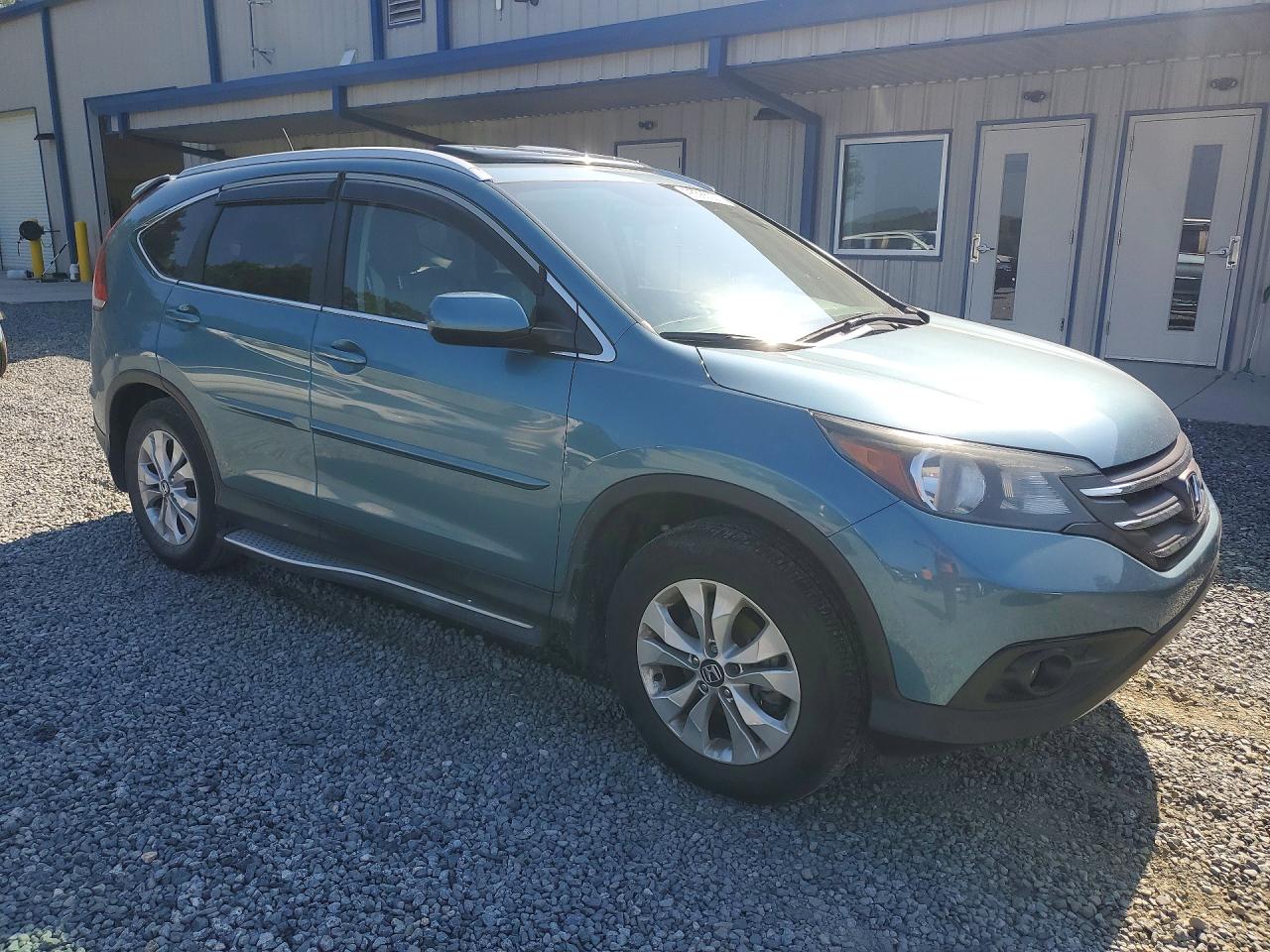 2014 Honda Cr-v Exl Teal vin: 5J6RM4H73EL089549