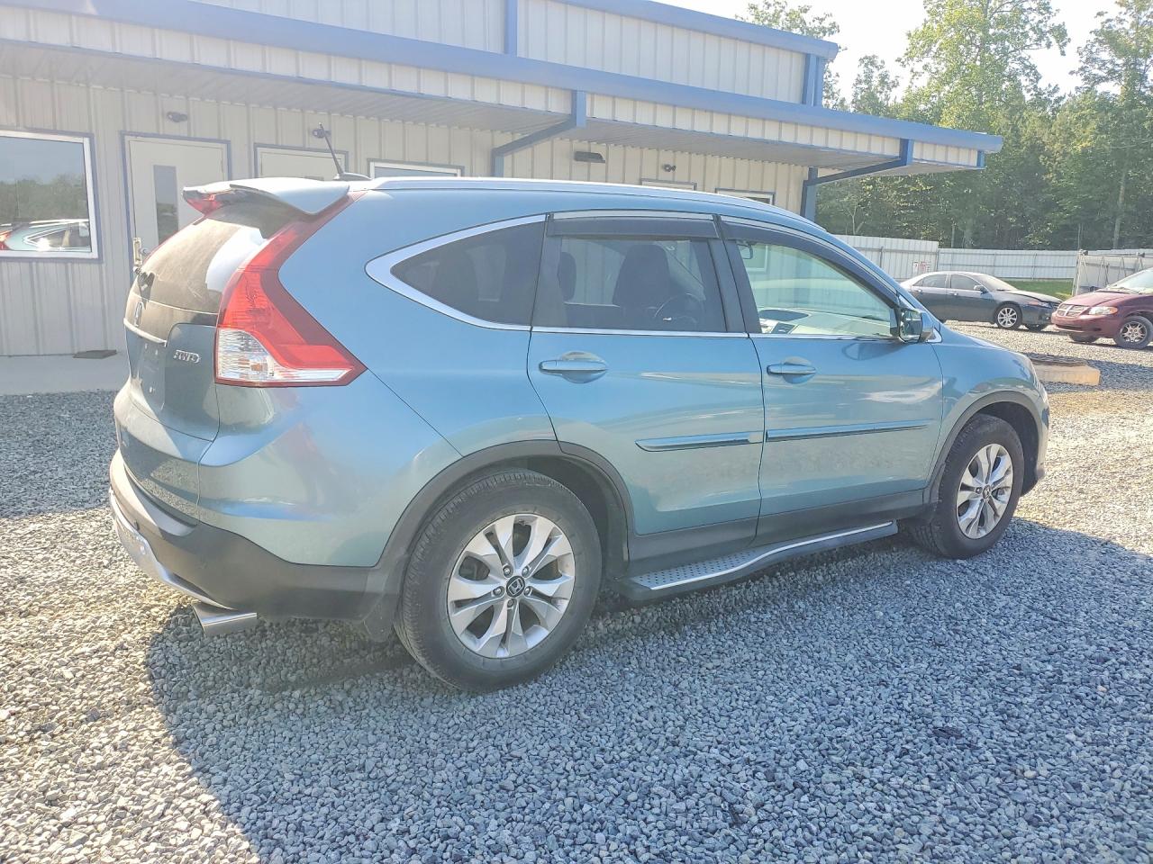 2014 Honda Cr-v Exl Teal vin: 5J6RM4H73EL089549